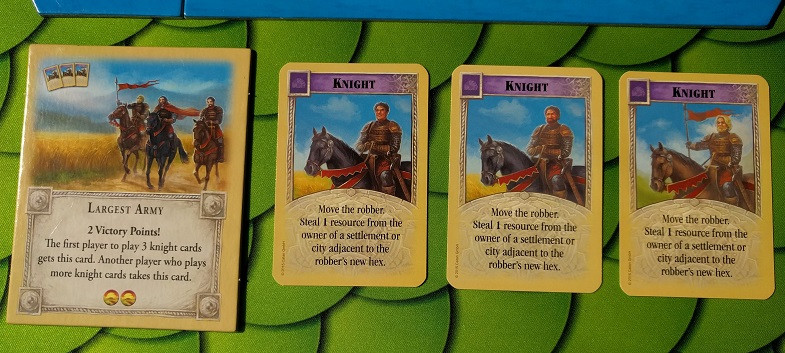 Lá bài Largest Army và Longest Road 0