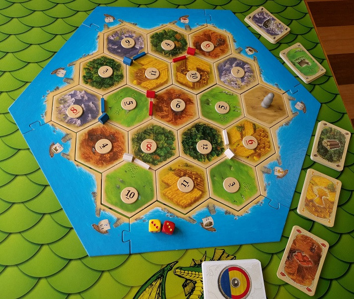 Cách chơi một ván bài Catan 1