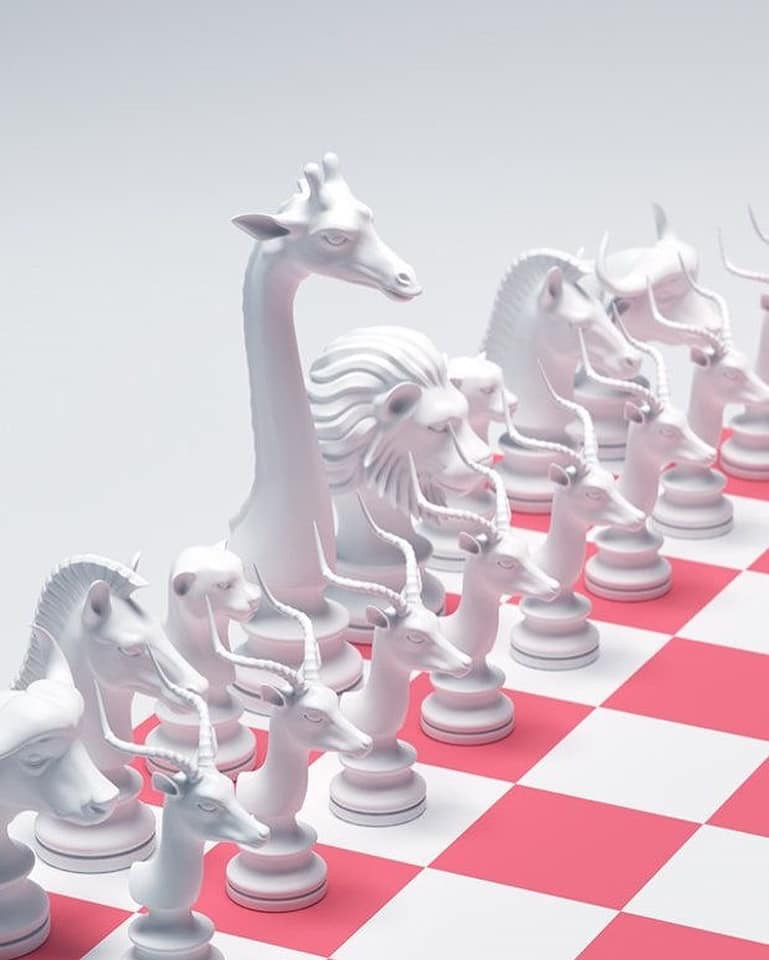 Cờ vua muông thú 0