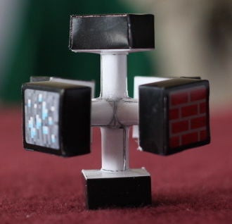 Gấp và dán các mảnh 6