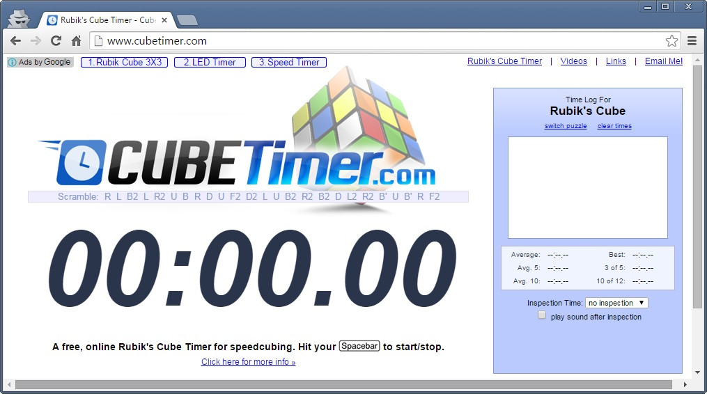 CubeTimer 0