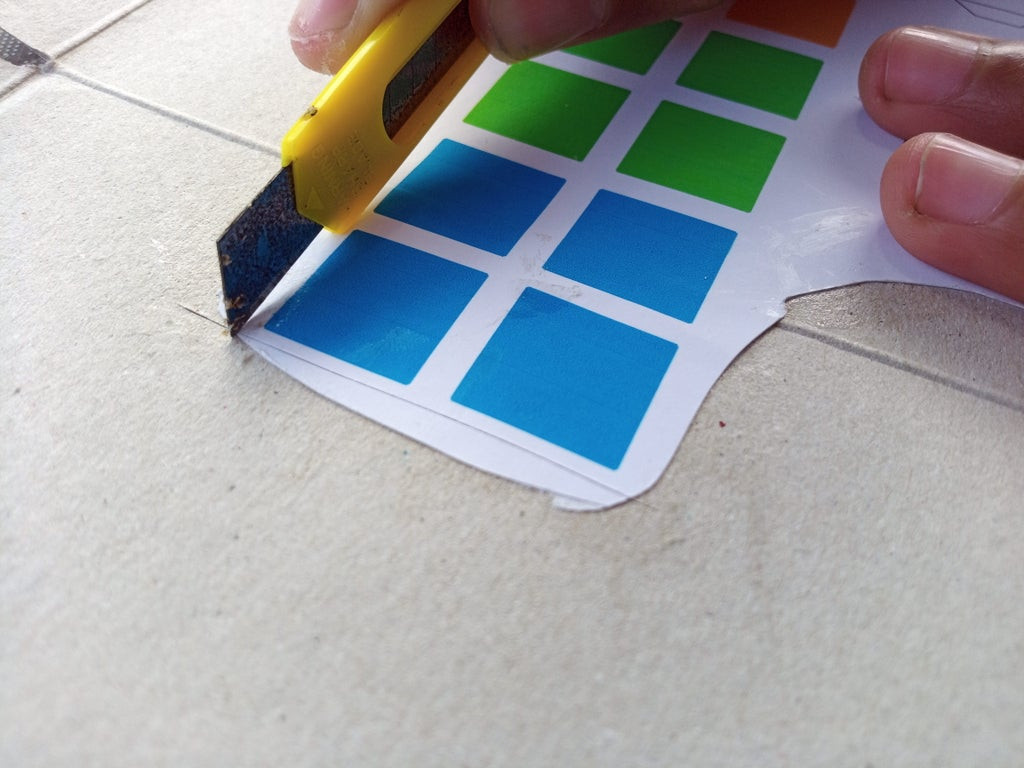 Bước 2: Tạo các miếng dán Sticker 0