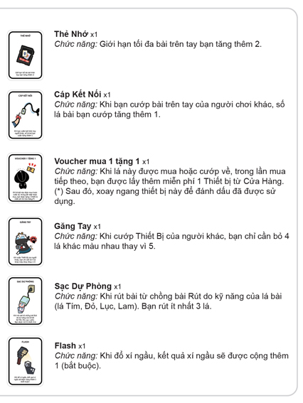 Các lá bài Thiết bị 1