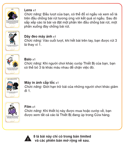 Các lá bài Thiết bị 2