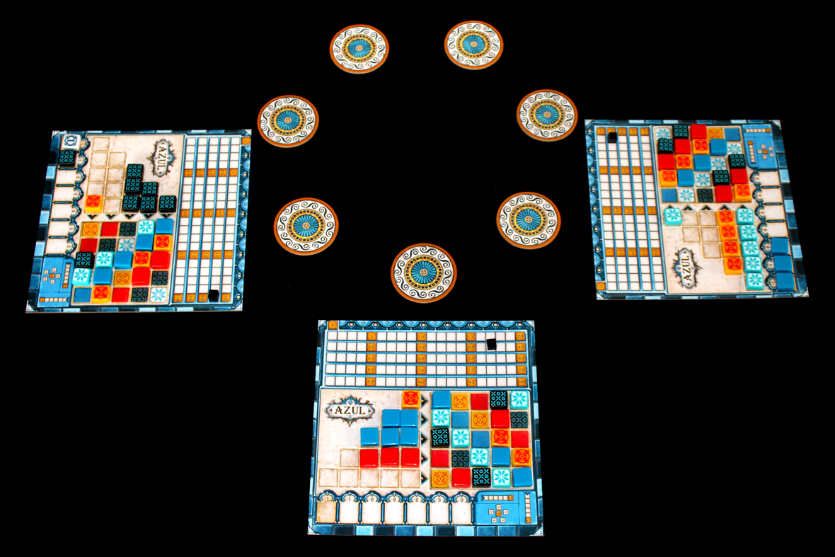Chuẩn bị trước khi chơi Azul 0