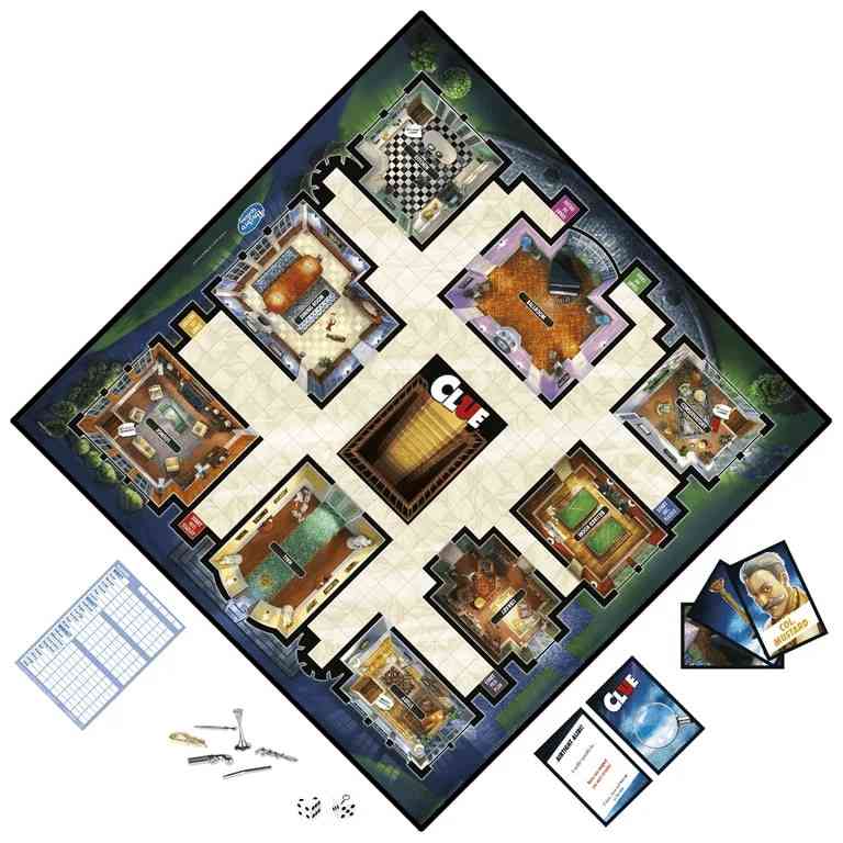 Chuẩn bị trước khi chơi board game Clue 0