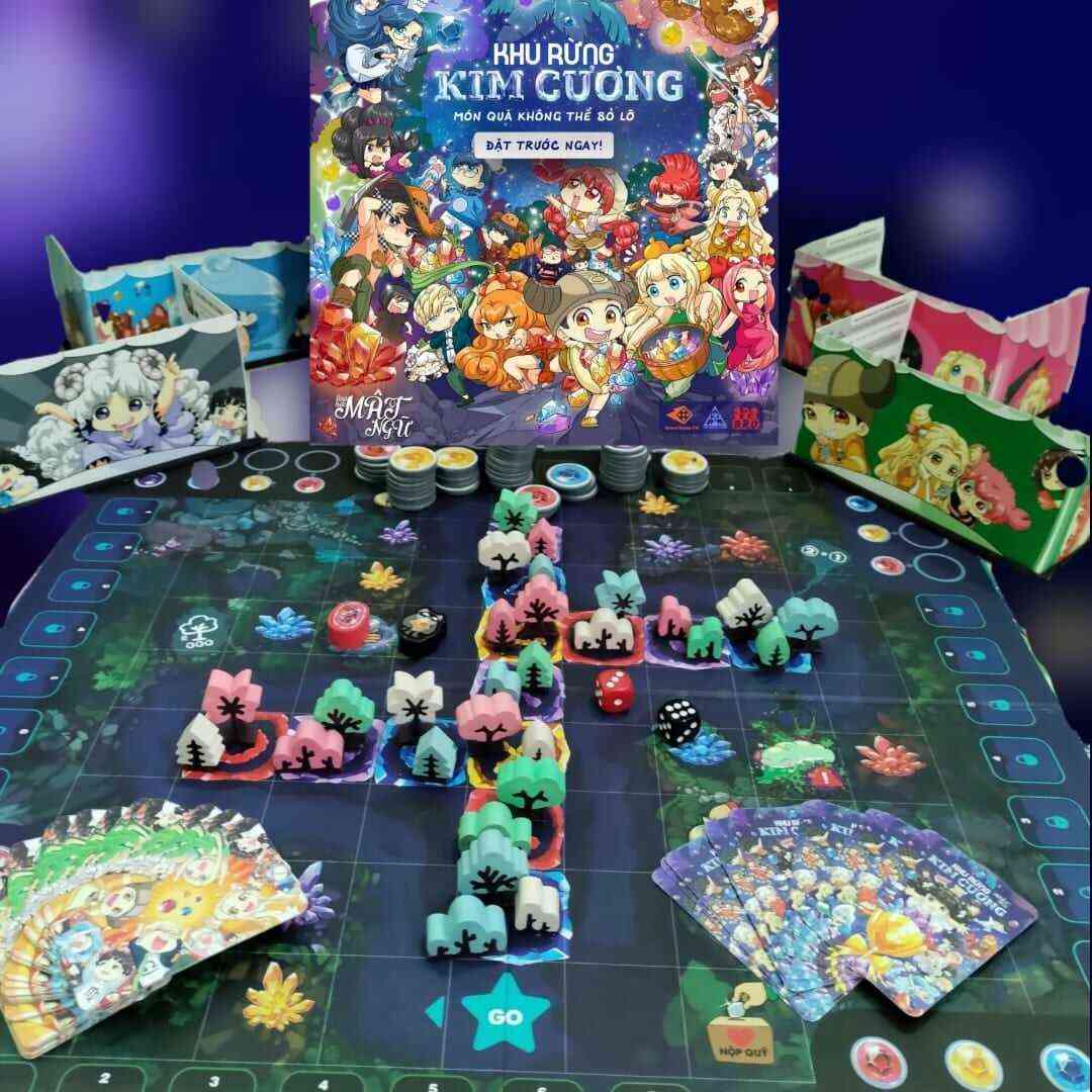 Hướng dẫn cách chơi board game Lớp Học Mật Ngữ Khu Rừng Kim Cương Hướng dẫn cách chơi board game Lớp Học Mật Ngữ Khu Rừng Kim Cương