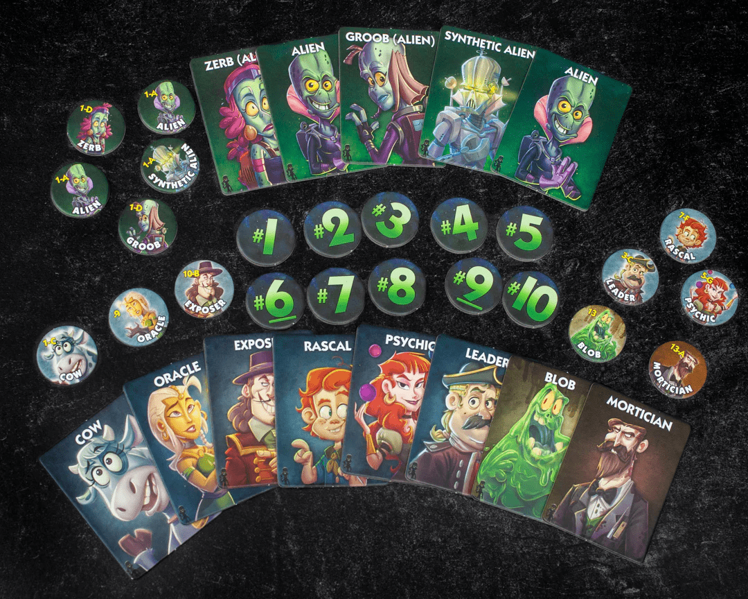 Hướng dẫn cách chơi board game One Night Ultimate Alien Hướng dẫn cách chơi board game One Night Ultimate Alien