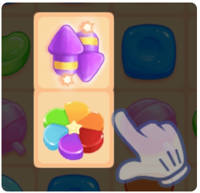 Các bước di chuyển và các loại Kẹo 9