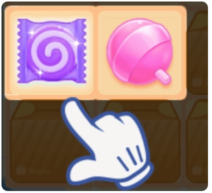 Các bước di chuyển và các loại Kẹo 6