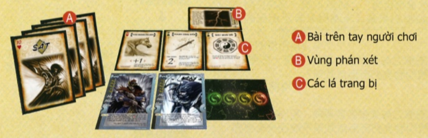 Cách cầm đặt các lá bài 0