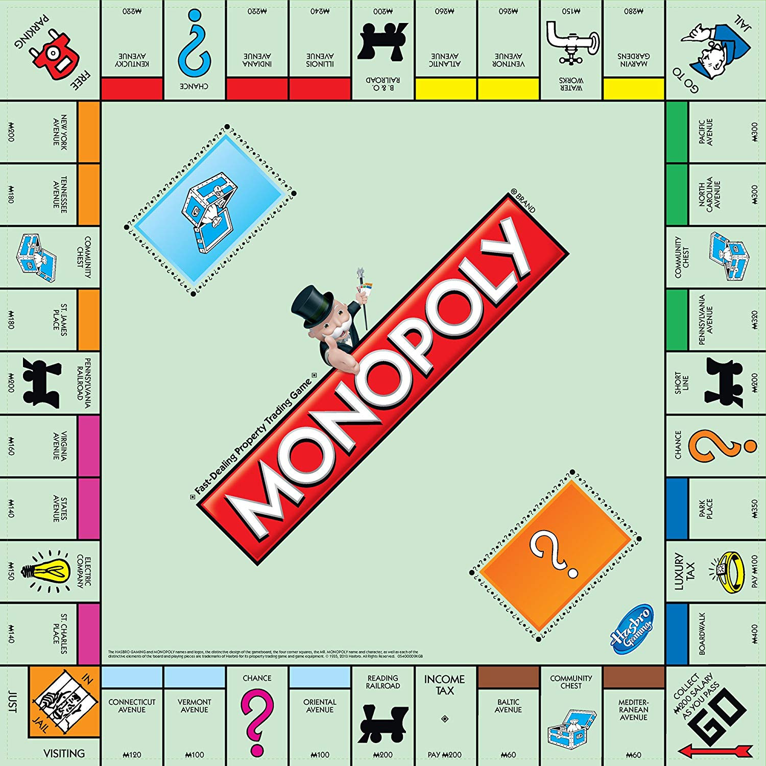 Bàn cờ chơi Monopoly 0