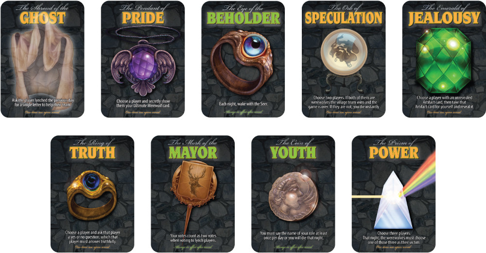 Các lá bài Aritfact 0