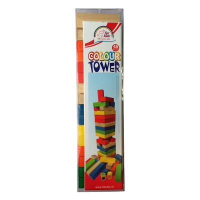 Rút Gỗ Màu Colour Tower Forkids