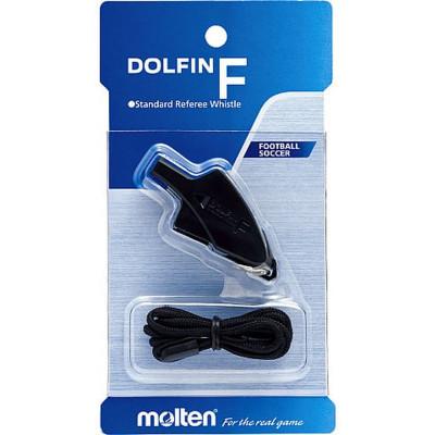 Còi trọng tài bóng đá Molten DOLFIN F có dây
