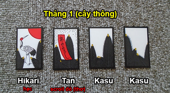 Một bộ bài Hanafuda 0