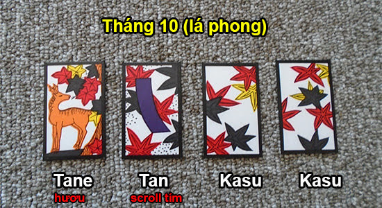 Một bộ bài Hanafuda 9