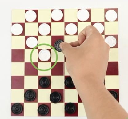 Cách chơi một ván cờ Đam ( Checker) 1