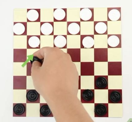 Cách chơi một ván cờ Đam ( Checker) 0