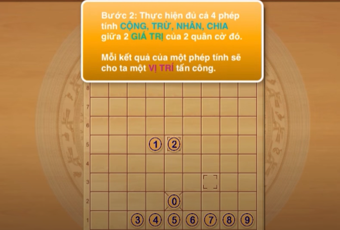 Cách chơi 1 ván Cờ Toán Việt Nam 1