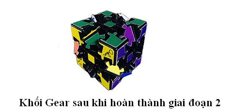 Cách giải Rubik Gear 1