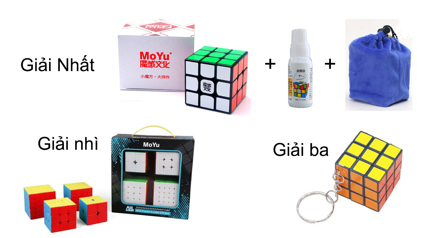 Thông báo kết quả Cuộc thi “ Cùng Thủ thuật chơi phát triển Rubik tại Việt Nam”