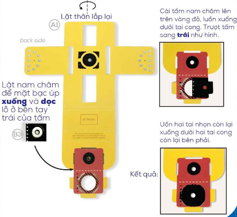 Hướng dẫn cách lắp bộ Kính Foldscope 2