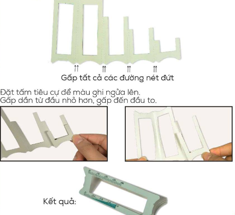 Hướng dẫn cách lắp bộ Kính Foldscope 5