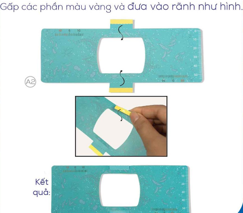 Hướng dẫn cách lắp bộ Kính Foldscope 7