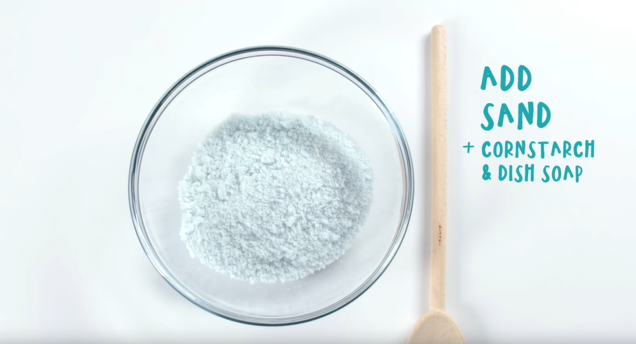 Các bước làm Kinetic sand 0