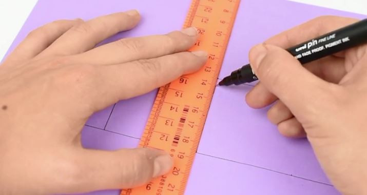 Làm xúc xắc cắt từ giấy 2