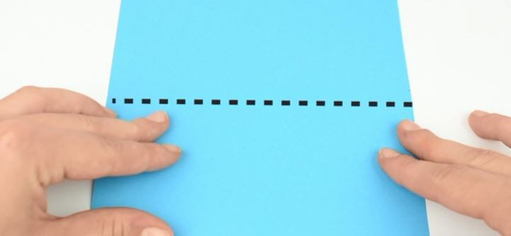Gấp xúc xắc Origami 1