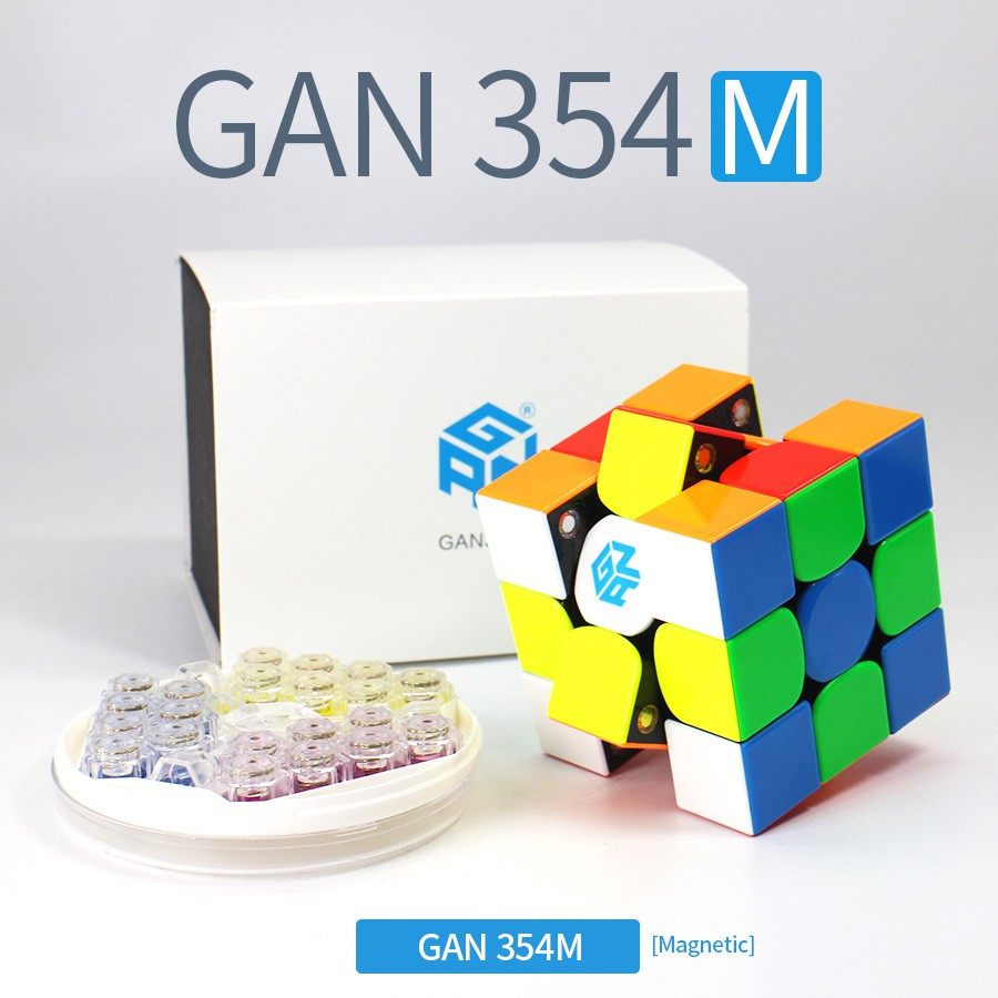 Rubik 3x3 Gan 354 M Có Nam Châm