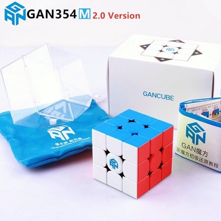Rubik 3x3 Gan 354 V2 M Stickerless