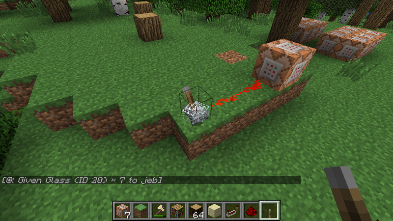 Bước 5: Nhập lệnh vào Command blocks 0