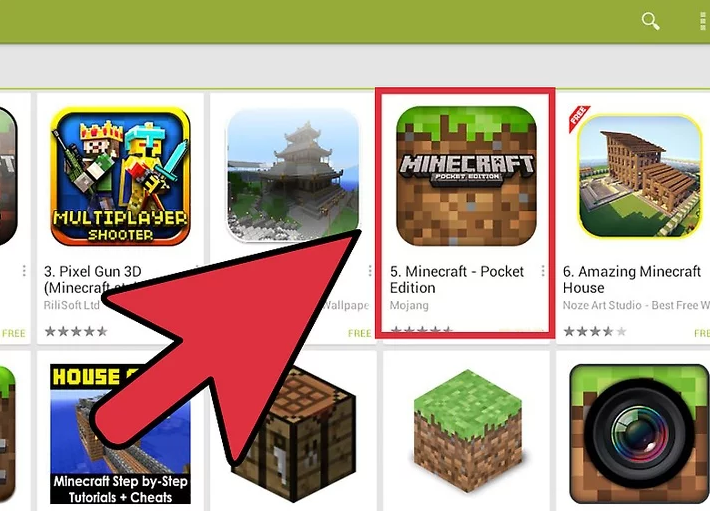 Tải và cài Minecraft trên máy điện thoại Android/IOS 1