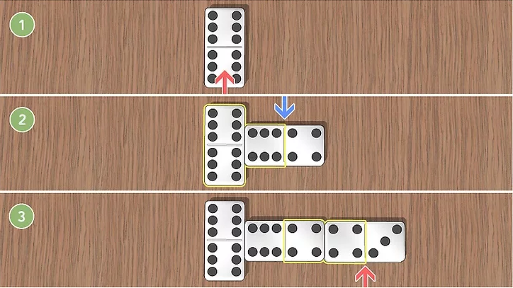 Hướng dẫn cách chơi cờ Domino cơ bản (Straight Dominoes) 2