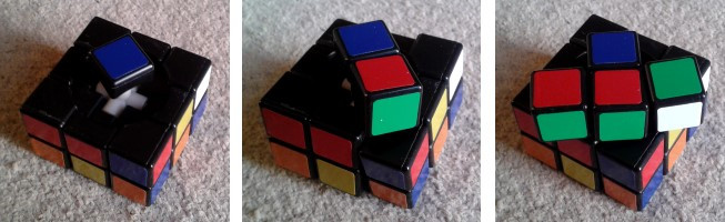 Cách lắp lại khối Rubik 3x3x3 1