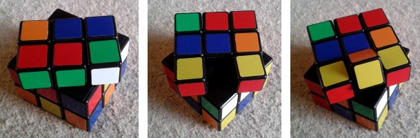 Cách lắp lại khối Rubik 3x3x3 2