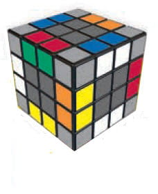 Bước B: Giải các viên Cạnh của Rubik 5