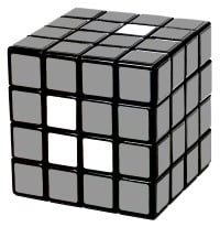 Bước A:  Giải những viên Trung tâm của Rubik 2