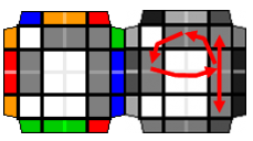 Hoán đổi 2 góc và 1 vòng 3 cạnh 6