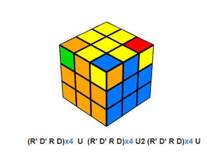 Công thức xoay Rubik tầng 3 cơ bản 17