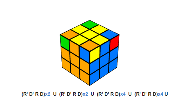 Công thức xoay Rubik tầng 3 cơ bản 20
