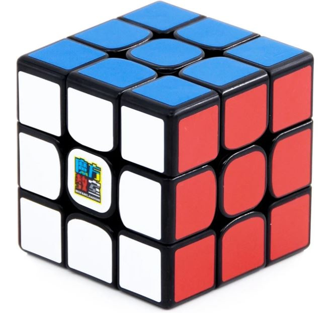 Rubik 3x3. Mofang Jiaoshi MF3RS3  Đen ( Thường)