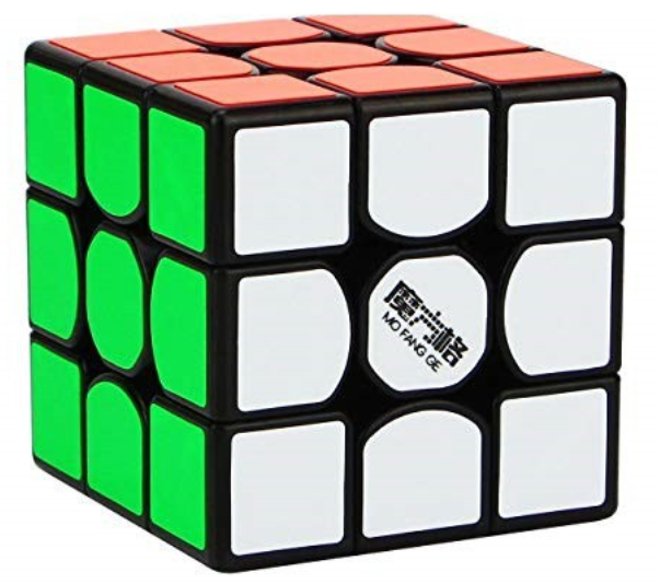 Rubik 3x3 Qiyi Thunderclap V3  Black  M ( Có nam châm)