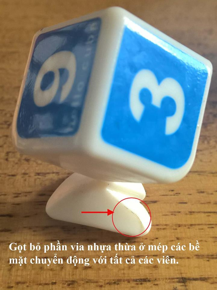 Bảo dưỡng Rubik đã tháo rời 1