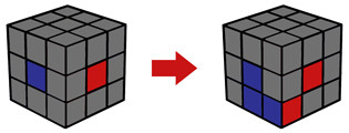 Tạo một khối 1x2x3 bất kì ( First Block - FB) 1