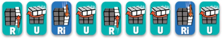 Công thức xoay Rubik tầng 3 cơ bản 6