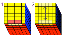 Bước 4: Giải khối Cube theo phương pháp giải Rubik 3x3 0